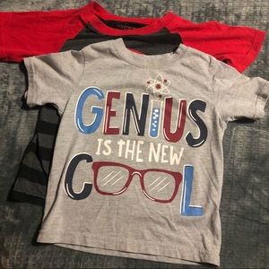 Two toddler boys 4T tee shirts